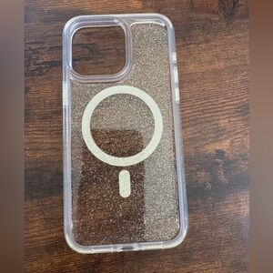 Prodigee Glitter Clear iPhone Case 15 Pro Max MagSafe